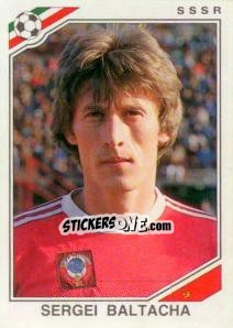 Sticker Sergei Baltacha - FIFA World Cup Mexico 1986 - Panini