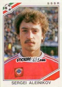 Cromo Sergei Aleinikov - FIFA World Cup Mexico 1986 - Panini