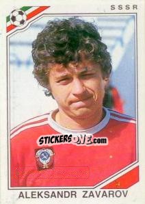 Sticker Aleksandr Zavarov - FIFA World Cup Mexico 1986 n. 195 - Panini