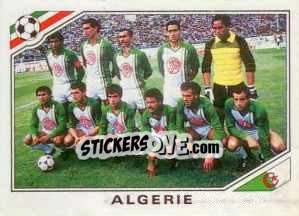 Sticker Team Algeria - FIFA World Cup Mexico 1986 n. 229 - Panini