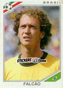 Sticker Falcao - FIFA World Cup Mexico 1986 - Panini