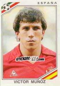 Sticker Victor Munoz - FIFA World Cup Mexico 1986 n. 265 - Panini