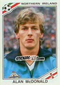 Sticker Alan McDonald - FIFA World Cup Mexico 1986 n. 280 - Panini
