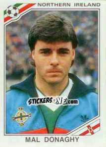 Sticker Mal Donaghy - FIFA World Cup Mexico 1986 - Panini