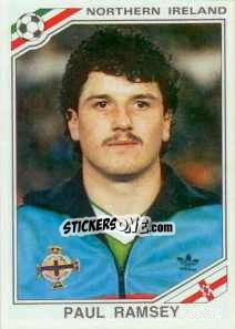 Sticker Paul Ramsey - FIFA World Cup Mexico 1986 n. 282 - Panini