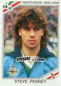 Sticker Steve Penney - FIFA World Cup Mexico 1986 - Panini