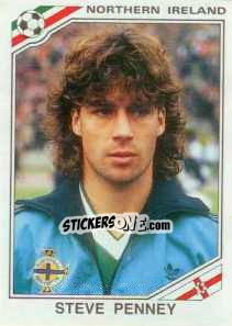 Sticker Steve Penney - FIFA World Cup Mexico 1986 n. 285 - Panini