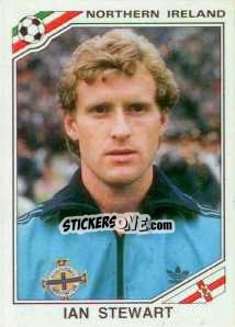 Sticker Ian Stewart - FIFA World Cup Mexico 1986 - Panini