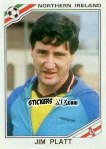 Sticker Jim Platt - FIFA World Cup Mexico 1986 n. 291 - Panini