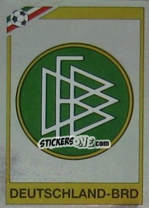 Sticker Badge West Germany - FIFA World Cup Mexico 1986 n. 292 - Panini