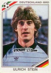 Sticker Ulrich Stein - FIFA World Cup Mexico 1986 - Panini