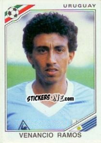 Sticker Venancio Ramos - FIFA World Cup Mexico 1986 - Panini