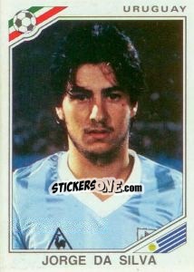 Figurina Jorge Sa Silva - FIFA World Cup Mexico 1986 n. 326 - Panini