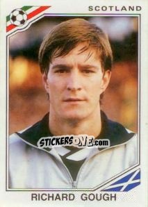 Sticker Richard Gough - FIFA World Cup Mexico 1986 n. 331 - Panini