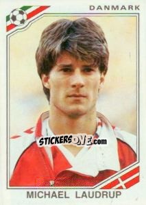 Figurina Michael Laudrup - FIFA World Cup Mexico 1986 - Panini