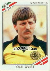 Figurina Ole Qvist - FIFA World Cup Mexico 1986 n. 363 - Panini