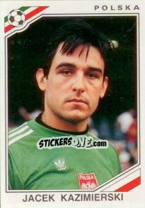 Sticker Jacek Kazimierski - FIFA World Cup Mexico 1986 n. 381 - Panini