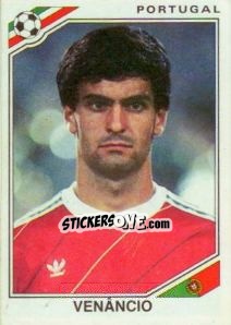 Sticker Venancio - FIFA World Cup Mexico 1986 n. 386 - Panini