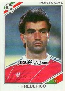 Sticker Frederico - FIFA World Cup Mexico 1986 n. 387 - Panini