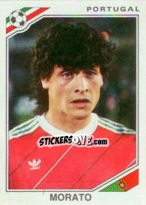Sticker Morato - FIFA World Cup Mexico 1986 - Panini