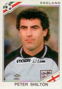 Sticker Peter Shilton - FIFA World Cup Mexico 1986 n. 402 - Panini