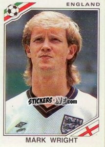 Sticker Mark Wright - FIFA World Cup Mexico 1986 - Panini