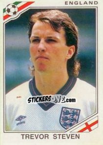 Sticker Trevor Steven - FIFA World Cup Mexico 1986 n. 408 - Panini