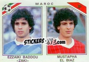 Sticker Ezzaiki Baddou "zaki" / Mustapha El Biaz