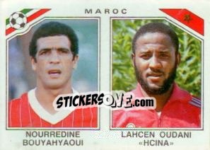 Sticker Nourredine Bouyahyaoui / Lahcen Oudani 