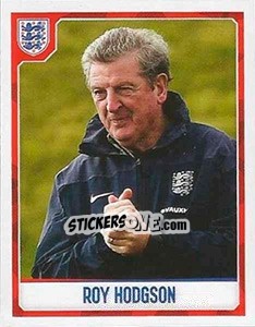 Sticker Roy Hodgson - England 2016 n. 2 - Panini