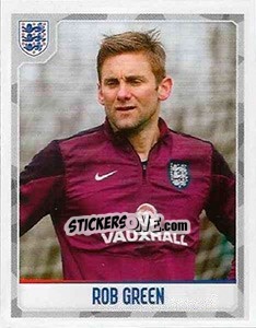 Figurina Rob Green - England 2016 n. 8 - Panini