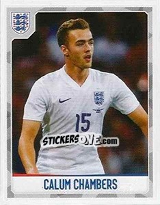 Sticker Calum Chambers - England 2016 n. 14 - Panini