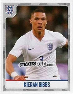 Sticker Kieran Gibbs - England 2016 - Panini