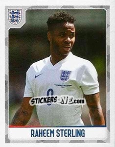Sticker Raheem Sterling - England 2016 n. 21 - Panini