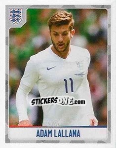 Cromo Adam Lallana - England 2016 - Panini