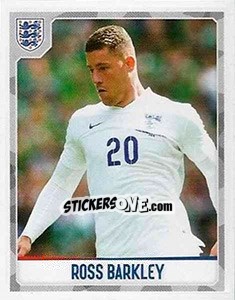 Sticker Ross Barkley - England 2016 n. 28 - Panini