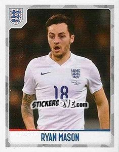 Sticker Ryan Mason - England 2016 n. 31 - Panini