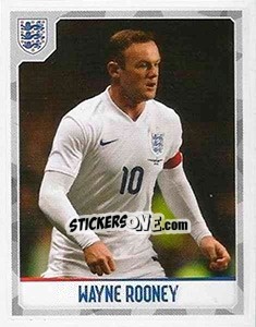 Sticker Wayne Rooney - England 2016 n. 34 - Panini