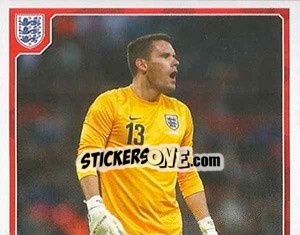 Sticker Ben Foster - England 2016 n. 51 - Panini