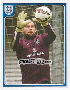 Sticker Ben Foster - England 2016 n. 54 - Panini