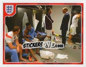 Sticker Wembley Stadium - Dressing Room - England 2016 - Panini