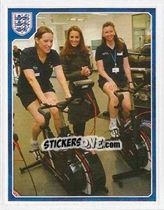 Sticker England Women's Team - England 2016 - Panini