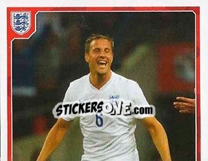 Sticker Phil Jagielka - England 2016 n. 78 - Panini