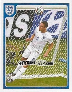 Figurina Phil Jagielka - England 2016 - Panini