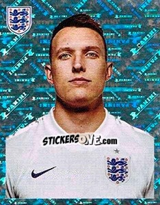 Sticker Phil Jones - England 2016 n. 94 - Panini