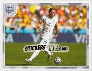 Sticker Phil Jones - England 2016 n. 95 - Panini