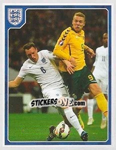 Cromo Phil Jones - England 2016 - Panini