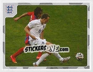Sticker Phil Jones - England 2016 n. 100 - Panini