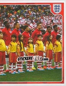 Sticker Team Photo (2) - England 2016 n. 105 - Panini