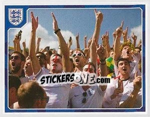 Sticker Fans - England 2016 n. 106 - Panini
